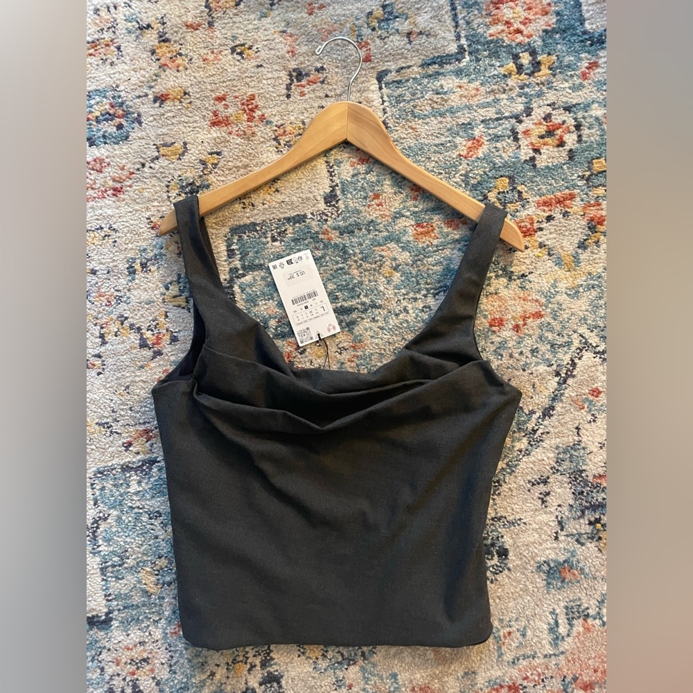NWT ZARA CORSET SZ L!